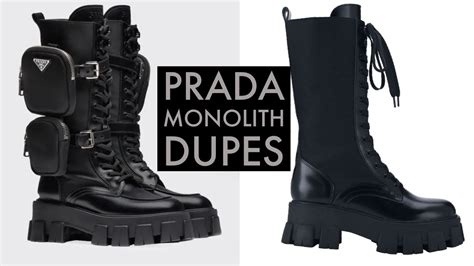 prada shoes dupes|prada dupes boots.